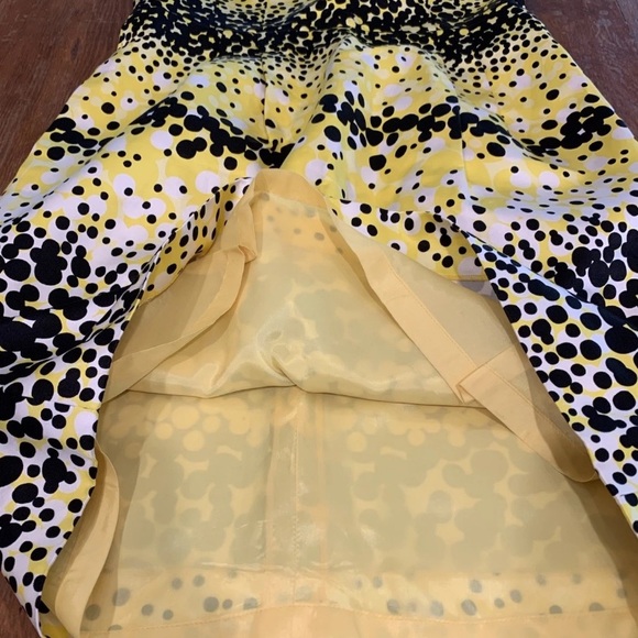 Carlisle Yellow and Black Sleeveless Dress Size 10 - Picture 13 of 13